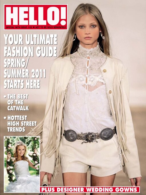 Cover image for Hello magazine Special Fashion Supplement: Hello Special Supplement